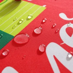 Christmas Round Tablecloth Xmas Decoration Waterproof and Oil Resistant, Wrinkle Winter Decor Table Cover for Dining Patry