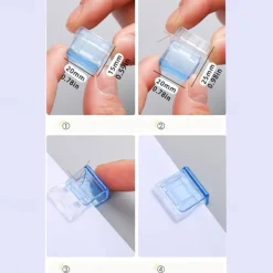 Clam Clip 6Pcs Binder Clips Small Transparent Multifunctional Push Clip For Fixing Paper Desk Office Home School, Back to School Gift