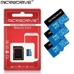 Class 10 High Speed 128GB 64GB 32GB 16GB SD U3 TF Memory Card Flash Micro Tf SD Card Storage Expansion SD Adapter For Smart Phone DVR