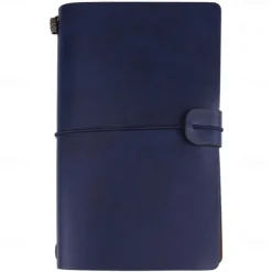 Classic Retro PU Leather Travel Notebook Personalized Journal Spiral Ring Binder Diary Notepad, Back to School Gift