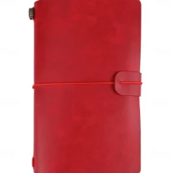 Classic Retro PU Leather Travel Notebook Personalized Journal Spiral Ring Binder Diary Notepad, Back to School Gift