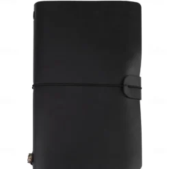 Classic Retro PU Leather Travel Notebook Personalized Journal Spiral Ring Binder Diary Notepad, Back to School Gift