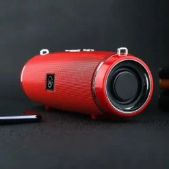 Clear Stereo Sound Professional IPX7 Waterproof Outdoor HIFI Column Speaker Wireless Bluetooth Speaker Subwoofer Sound Box Support FM Radio TF Mp3 Player