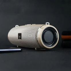 Clear Stereo Sound Professional IPX7 Waterproof Outdoor HIFI Column Speaker Wireless Bluetooth Speaker Subwoofer Sound Box Support FM Radio TF Mp3 Player