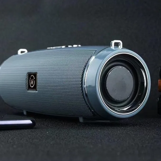 Clear Stereo Sound Professional IPX7 Waterproof Outdoor HIFI Column Speaker Wireless Bluetooth Speaker Subwoofer Sound Box Support FM Radio TF Mp3 Player