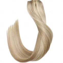 Clip In Hair Extensions Human Hair 7 Pcs Pack Straight Hair Extensions