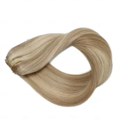 Clip In Hair Extensions Human Hair 7 Pcs Pack Straight Hair Extensions