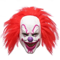 Clown Killer Clown Halloween Mask Full Head Carnival Mask Scary Costume Adults' Unisex Halloween Carnival Performance Party Easy Halloween Costumes Dress Up