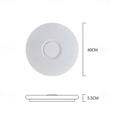 40cm Ceiling Light Bluetooth Music Absorption Dome Light LED Colorful Story Light Mobile phone smart APP Master Bedroom Light
