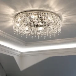 50cm Ceiling Lights Unique Design Ceiling Lights Stainless Steel Electroplated Modern 220-240V