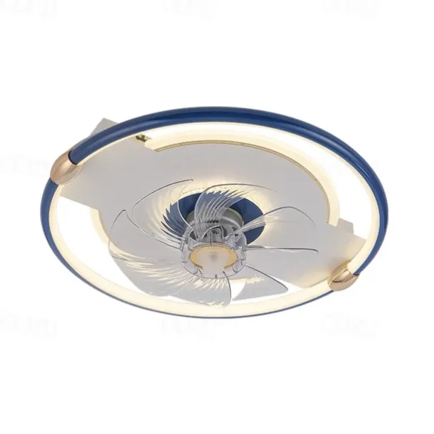 50cm LED Ceiling Fan Light Ceiling Fan Metal Painted Finishes Modern 220-240V