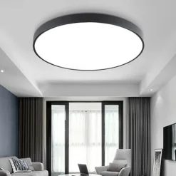 30cm LED Ceiling Light Basic Modern Matte Multi-shade Dimmable Flush Mount Lights Plastic Bowl Painted Finishes AC110-240V