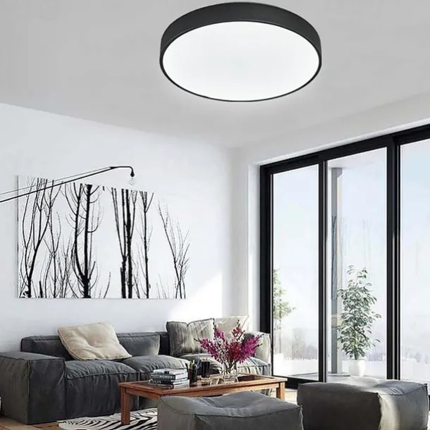 30cm LED Ceiling Light Corridor Lamp Nordic Flush Mount Lights Wood Kitchen Entrance Hall Porch Balcony Painted Finishes 110-120V 220-240V FCC VDE