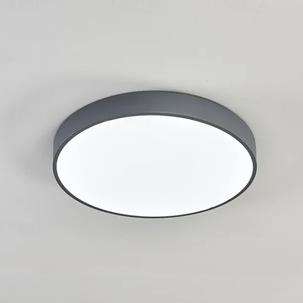 30cm LED Ceiling Light Corridor Lamp Nordic Flush Mount Lights Wood Kitchen Entrance Hall Porch Balcony Painted Finishes 110-120V 220-240V FCC VDE