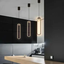 40cm LED Pendant Light Single Design Aluminium Alloy Formal Modern Style Stylish Painted Finishes Dining Room Bedroom Lights 110-240V