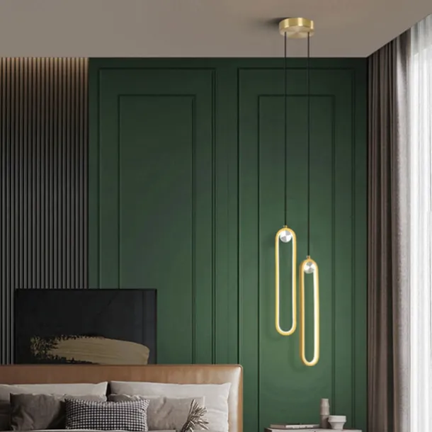 40cm LED Pendant Light Single Design Aluminium Alloy Formal Modern Style Stylish Painted Finishes Dining Room Bedroom Lights 110-240V