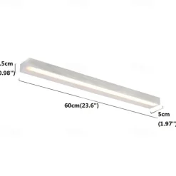 60cm LED Vanity Light 14W Bathroom Wall Lighting New Design Fixtures Make-up Mirror Front Light Aluminum Modern Nordic Style Wall Sconces Downlights IP20