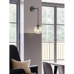 58cm LED Wall Lamps Creative Nordic Style Wall Sconces Spherical Design Vintage Bedroom Living room Hallway Staircase Glass Wall Light IP54 : 110-120V 220-240V