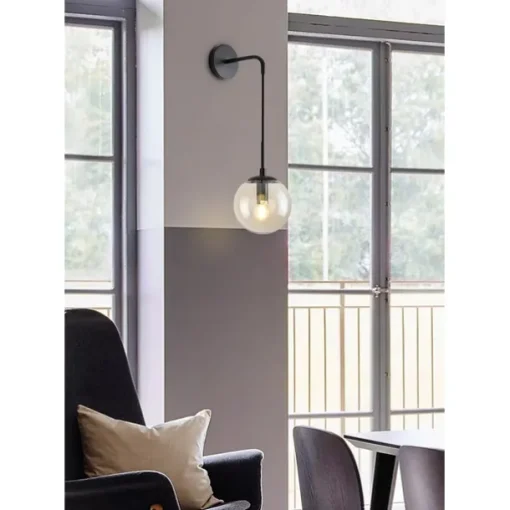 58cm LED Wall Lamps Creative Nordic Style Wall Sconces Spherical Design Vintage Bedroom Living room Hallway Staircase Glass Wall Light IP54 : 110-120V 220-240V