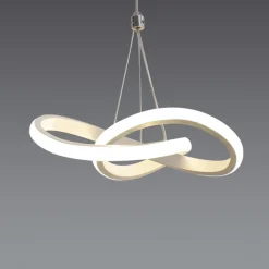 22cm 1-Light 15W Mini Pendant Light LED Ambient Lamp Aluminum Black White Painted for Living Room Bedroom Dining Room Warm White / White