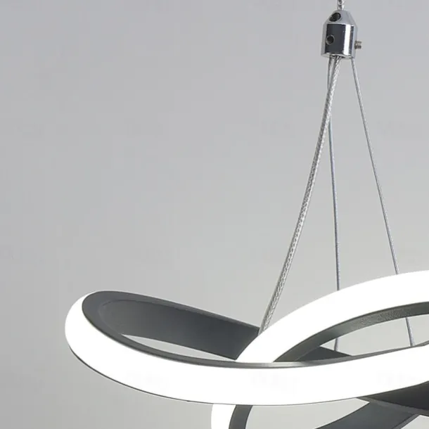 22cm 1-Light 15W Mini Pendant Light LED Ambient Lamp Aluminum Black White Painted for Living Room Bedroom Dining Room Warm White / White