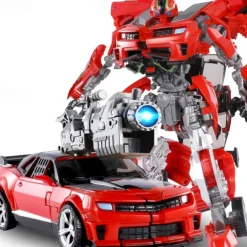 20CM Transformation Toys Anime Robot Car Action Figure Plastic ABS Cool Movie Aircraft Engineering Model Kids Boy Gift
