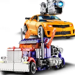 20CM Transformation Toys Anime Robot Car Action Figure Plastic ABS Cool Movie Aircraft Engineering Model Kids Boy Gift