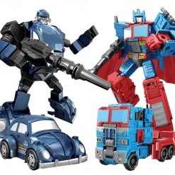 20CM Transformation Toys Anime Robot Car Action Figure Plastic ABS Cool Movie Aircraft Engineering Model Kids Boy Gift