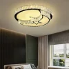 50cm Unique Design Ceiling Lights Stainless Steel Electroplated Modern 220-240V