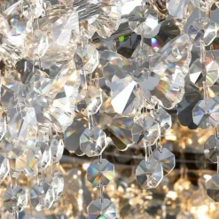 80cm Unique Design Chandelier Stainless Steel Electroplated Modern 220-240V