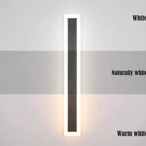 60/80/100cm Wall Light LED Acrylic Wall Sconces Long Porch Wall Lamp Fixture Suitable for Living Room AC85-265V