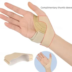 CMC Thumb Brace for Arthritis Pain Relief Thumb Stabilizer & Support for CMC Joint Osteoarthritis Pain Adjustable &Comfortable