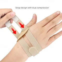 CMC Thumb Brace for Arthritis Pain Relief Thumb Stabilizer & Support for CMC Joint Osteoarthritis Pain Adjustable &Comfortable