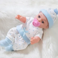 30cm/12inch Reborn doll Realistic baby doll with set hat socks pacifier Christmas Festival Gift