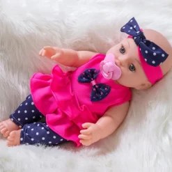 30cm/12inch Reborn doll Realistic baby doll with set hat socks pacifier Christmas Festival Gift