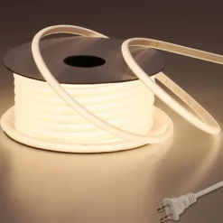 COB LED Strip Lights, 3-40 Meters Strip Lights IP65 Waterproof 288 LEDs/m Super Bright White LED Strip with 24-Key IR Remote Suitable for Bedroom, Kitchen, Outdoor Decoration, Flexible Tape Lights