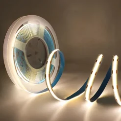 COB LED Strip Lights DC 12V 320 Diodes COB Flexible LED Bar Tape Ribbon Linear for Room Decor 1m/2m/3m/4m/5m