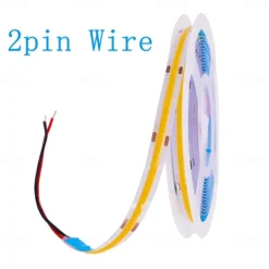 COB LED Strip Lights DC 12V 320 Diodes COB Flexible LED Bar Tape Ribbon Linear for Room Decor 1m/2m/3m/4m/5m