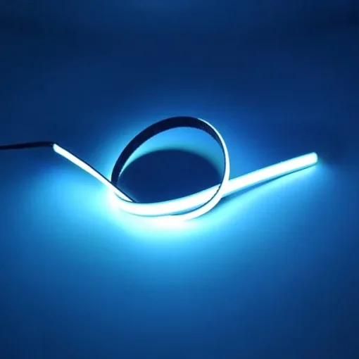 COB LED Strip Lights Flexible Neon Waterproof 60cm 2ft 8W DC12V White Yellow Red Blue Green Blue Pink Backlight Home Décor