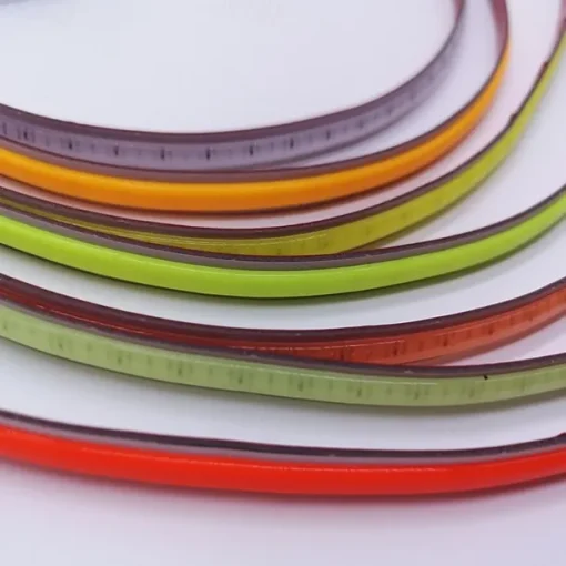 COB LED Strip Lights Flexible Neon Waterproof 60cm 2ft 8W DC12V White Yellow Red Blue Green Blue Pink Backlight Home Décor