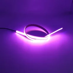 COB LED Strip Lights Flexible Neon Waterproof 60cm 2ft 8W DC12V White Yellow Red Blue Green Blue Pink Backlight Home Décor