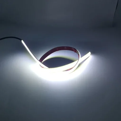 COB LED Strip Lights Flexible Neon Waterproof 60cm 2ft 8W DC12V White Yellow Red Blue Green Blue Pink Backlight Home Décor