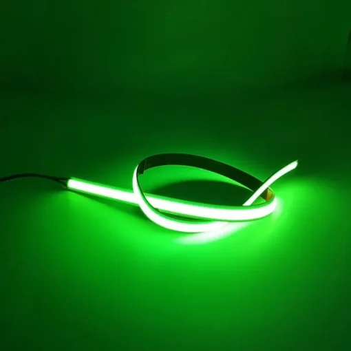 COB LED Strip Lights Flexible Neon Waterproof 60cm 2ft 8W DC12V White Yellow Red Blue Green Blue Pink Backlight Home Décor