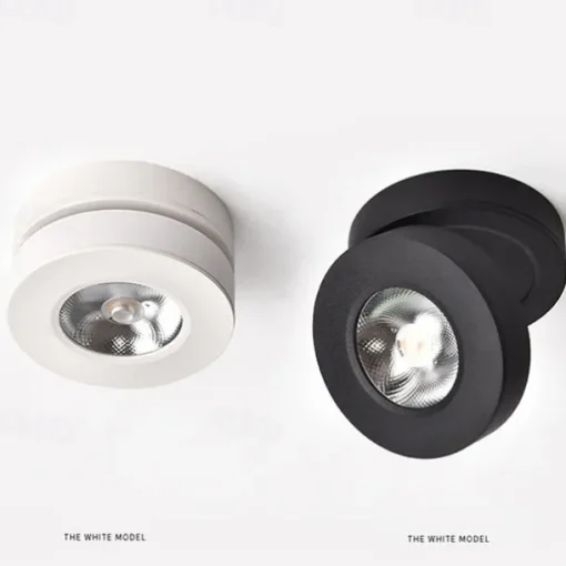COB 7W Bright Ceiling Spotlights Nordic Clothing Store Background Wall Led Ceiling Lights