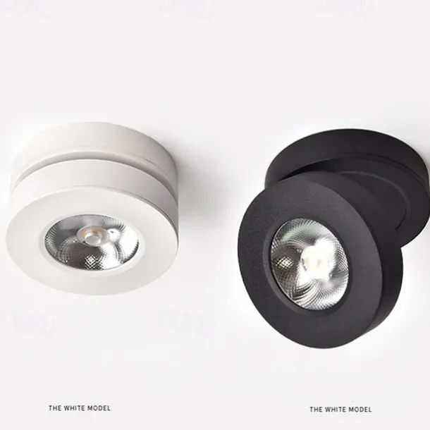 COB 7W Bright Ceiling Spotlights Nordic Clothing Store Background Wall Led Ceiling Lights
