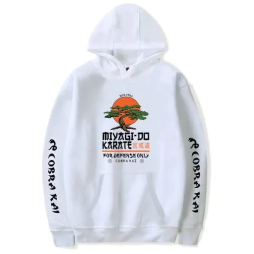 Cobra Kai Karate Kid Hoodie Anime Cartoon Anime Harajuku Graphic Kawaii For Couple's Men's Women's Adults' Back To School Hot Stamping