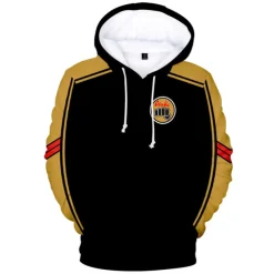 Cobra Kai Karate Kid Hoodie Anime Cartoon Anime 3D 3D Harajuku Graphic For Couple's Men's Women's Adults' 3D Print