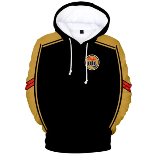 Cobra Kai Karate Kid Hoodie Anime Cartoon Anime 3D 3D Harajuku Graphic For Couple's Men's Women's Adults' 3D Print