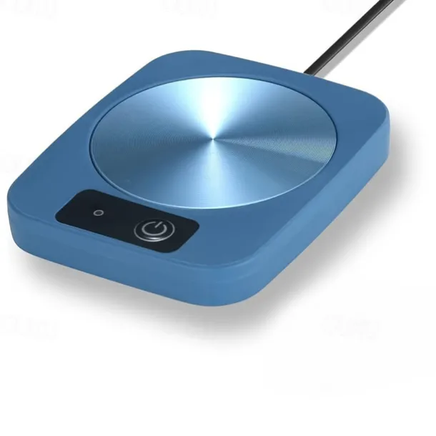 Coffee Cup Warmer Waterproof Smart Cup Coffee Mug Warmer Coaster For Warming & Heating Coffee Beverage Milk Tea And Hot Chocolate Aluminum Metal Panel Safe Reliable