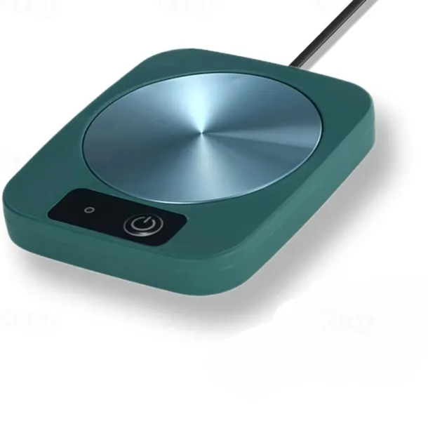 Coffee Cup Warmer Waterproof Smart Cup Coffee Mug Warmer Coaster For Warming & Heating Coffee Beverage Milk Tea And Hot Chocolate Aluminum Metal Panel Safe Reliable